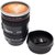 FrappelCamera Lens Shape Stainless Steel Thermos Cup Coffee Tea Mug