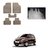 AutoStark Best Quality Set of 5 Carpet Beige Car Foot Mat / Car Floor Mat for Maruti Suzuki Zen Estilo