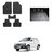 AutoStark Best Quality Set of 5 Carpet Black Car Foot Mat / Car Floor Mat for  Maruti Suzuki-800 (Maruti Car)