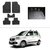 AutoStark Best Quality Set of 5 Carpet Black Car Foot Mat / Car Floor Mat for  Maruti Suzuki Wagon R Duo