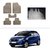 AutoStark Best Quality Set of 5 Carpet Beige Car Foot Mat / Car Floor Mat for Tata Indica Vista
