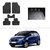 AutoStark Best Quality Set of 5 Carpet Black Car Foot Mat / Car Floor Mat for  Tata Indica Vista
