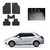 AutoStark Best Quality Set of 5 Carpet Black Car Foot Mat / Car Floor Mat for  Maruti Suzuki Swift Dzire (Old)