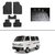 AutoStark Best Quality Set of 5 Carpet Grey Car Foot Mat / Car Floor Mat for Maruti Suzuki Omni (Maruti Van)