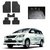 AutoStark Best Quality Set of 5 Carpet Grey Car Foot Mat / Car Floor Mat for Toyota Innova