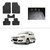 AutoStark Best Quality Set of 5 Carpet Grey Car Foot Mat / Car Floor Mat for Tata V2 Turbo