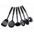 6 Pieces Kitchen Plastic Spoon Set