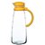 Pasabahce Basic jug with orange handle -  Set of 1 - 1300 ml