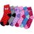 Neska Moda Premium Cotton Ankle Length Multicolor Kids 6 Pair Socks For 7 To 13 Years SK355