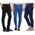 Stylox Pair of 3 Lycra Jeans for Men