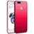 Huskey Redmi A1 Candy Back Cover  (Red, Rubber,Slicone)