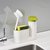 Sink Organizer, Sink Stand, Cutlery Drainer, Brush And Sponge Keeper, Self Draining Sink Tidy with Suction Cup Organizer