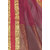 Risera Maroon Silk Printed Saree + Blouse Piece