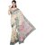 Risera Blue Cotton Printed Saree + Blouse Piece