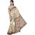 Risera Green Cotton Printed Saree + Blouse Piece