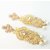 New A. D Designer Fashion Gold Plated Kundan Designer Necklace Set Earrings Tika