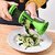 DarkPyro's Vegetable Spiral Slicer With 2 Steel Blades And Comfortable Handle And Safety Holders For Making StylistSalad