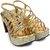 Sinlite Women's Gold heels
