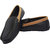 Men's Black Genuine Leather Loafer Shoe