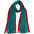Woolen Winter  mullticoloured stoles scarf  for women
