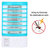 3 Pcs. Mini LED Electric Mosquito Killer Trap Insect Flies Repellent ( Assorted Colors )