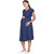 MomToBe Women's Denim Maternity Dress, Blue