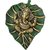 ReBuy Ganesh, Ganesha, wall hanging, Gift Item (Green)