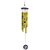 Rebuy Feng Shui Metal Wind Chime 5 Golden Pipes with Om for Positive Energy Large