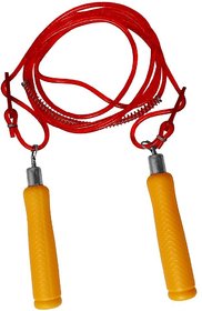 Red yellow Light Weight Jumping Skipping Rope for Kids