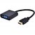 HDMI to VGA Converter Adapter Cable - Black
