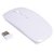 techon 2.4ghz ultra thin wireless mouse (white)