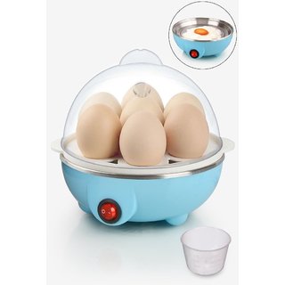 Premium Quality Electric Egg Boiler Poacher Stylish 7 Egg Boiled Cooker, ( Assorted Colors )
