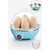 Premium Quality Electric Egg Boiler Poacher Stylish 7 Egg Boiled Cooker, ( Assorted Colors )