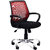 Fabsy Interiors Premium Office Revolving Chair in Red