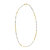 Be You Yellow-White 2 Tone Gold Plated Real Look Neck Chain