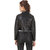Texco Black Quilted Crop Leather Biker Jacket