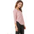 Texco Pink Cut Out Back Hi-Fashion Top