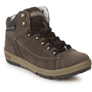 Buy Red Chief Brown Men High Ankle Outdoor Casual Leather Shoes Rc2071 003 Online 2995 From Shopclues