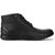 Red Chief Black Men High Ankle Outdoor Casual Leather Shoes (RC3508 001)