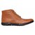 Red Chief Tan Men High Ankle Outdoor Casual Leather Shoes (RC3508 006)