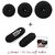 Pack Of 3 Hair Donuts All 3 Different Sizes With 2 Pcs Black Sponge Hair Clip Volume Bumpit Padding Bun Majik world