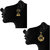 Om Jewells Combo of Stunning Oxidised Chandbali and Jhumki Earrings for Girls and Women CO1000070GLD