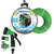 AquaHose Water Hose Set Green 7.5mtr (12.5mm ID) Hose Pipe