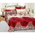 The 3rd Angle Mart Luxury Printed Double Bedsheet with 2 Pillow Covers