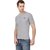 Amiable Solid Men Round Neck Black/Grey T-Shirt
