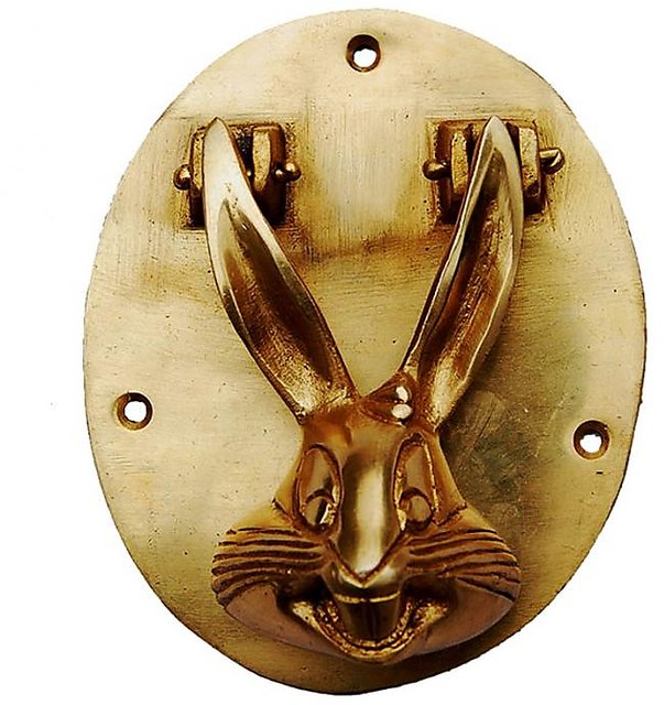 Rabbit Door Knocker Of Brass By Aakrati at Best Prices Shopclues Online  Shopping Store