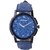 Axton Unisex Round Dial Blue Resin Strap Quartz Watch