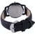 Axton Round Dial Black Resin Strap Quartz Watch For Unisex