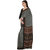 Ligalz Beige Crepe Printed Saree