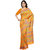 Ligalz Orange BhagalPuri Silk Saree